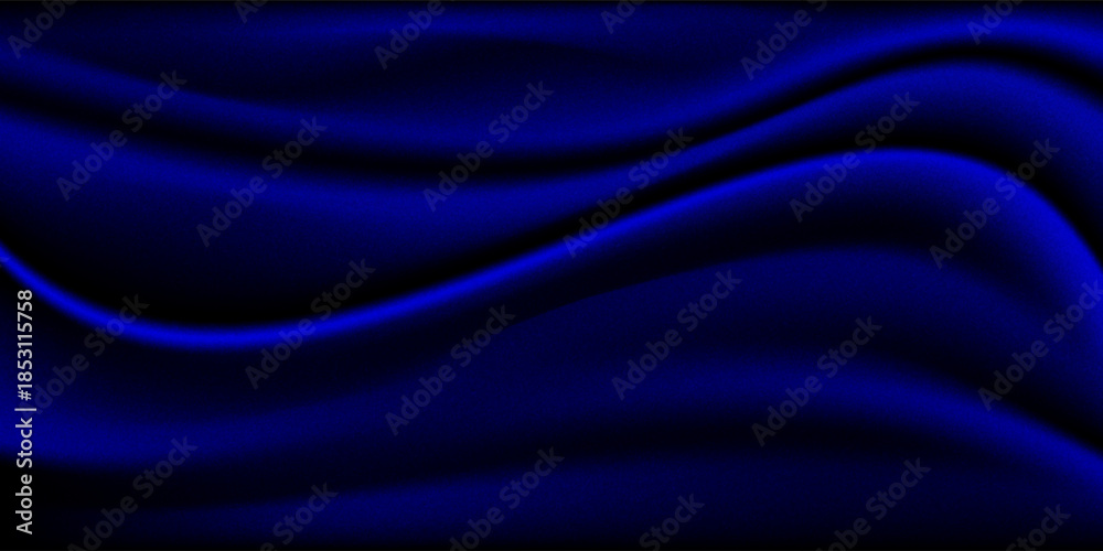 Fototapeta premium Noise texture grainy background blue black abstract glowing color gradient shape dark retro banner poster header backdrop design flayer.