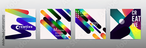 Modern Abstract Business Card Design Templates