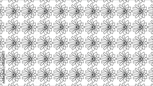 Serrated Striped Black White Color for Background