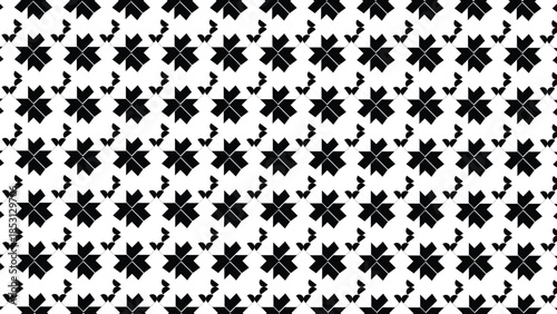 Serrated Striped Black White Color for Background