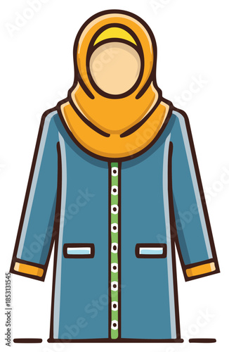 Modern Islamic clothing for women