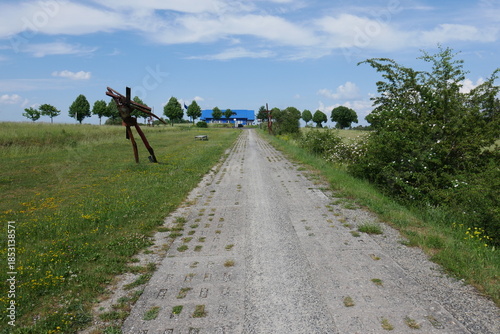 Postenweg DDR-Grenze am Point Alpha in Geisa