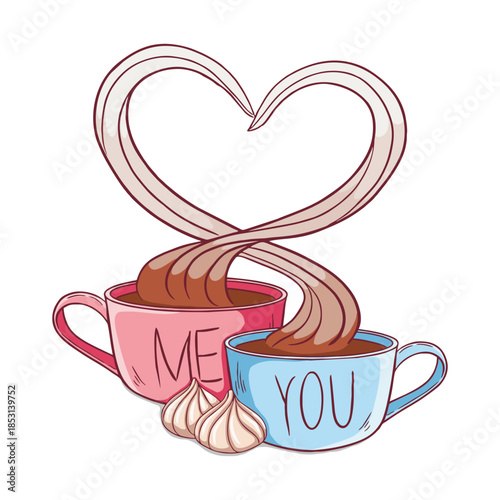 Sweet Coffee Love for Two