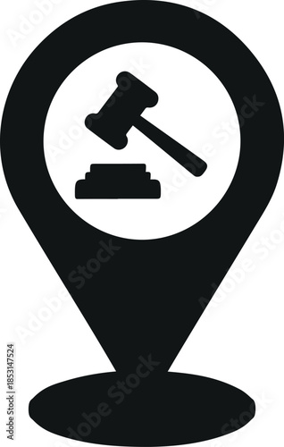 Court location marker