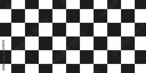Chess board with white background template.
