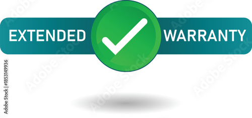 Extended Warranty Label Design for Product Packaging and After-Sales Service, Communicating Long-Term Protection and  Reliability