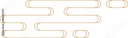 Chinese Cloud Line Ornament Minimal