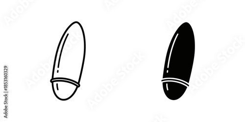 Minimalist surfboard design