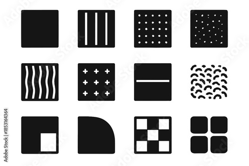 Material plate vector finish shape subtle icon icons narrow stripe arc texture