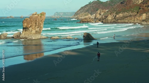 Playa de Aguilar, Asturias, Spain