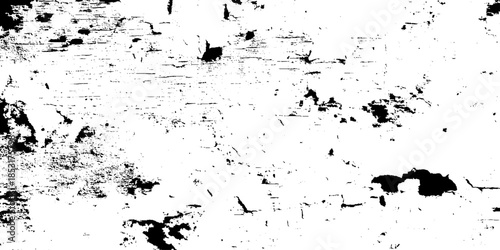 Vector grunge abstract texture. Distressed uneven grunge background. Abstract vector illustration, black and white rough vintage distress background, Vector Illustration. Black isolated on white. 