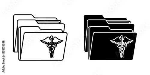 Medical records folders