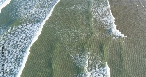 Graphic Lines and Textures of the Ocean Surface