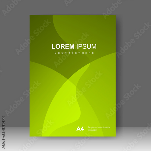 Business Book cover abstract modern design. Annual report. Brochure template, catalog. Simple Flyer promotion. magazine. Vector illustration
