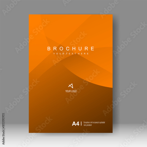 Business Book cover abstract modern design. Annual report. Brochure template, catalog. Simple Flyer promotion. magazine. Vector illustration