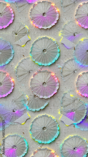 Soft Linen Paper Texture Pattern