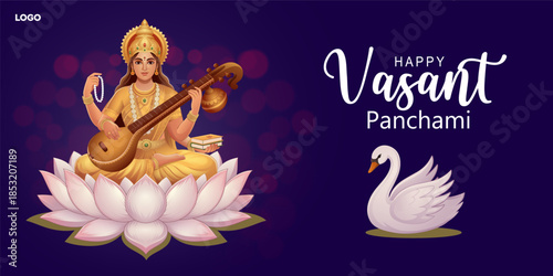Vasant Panchmi Saraswati Devi Creative