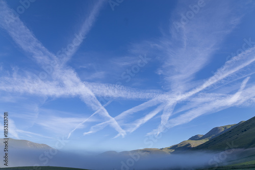 Scie di condensazione degli aerei