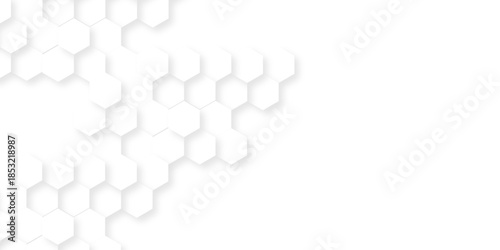 Abstract background with hexagon. Abstract background with honeycombs seamless pattern hexagon. Modern simple style hexagonal graphic concept.