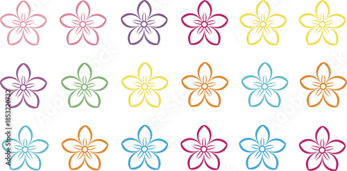 Set of hand-drawn colorful vegetable icons featuring tomato, carrot, broccoli, pumpkin, and pepper for healthy food menu and grocery organic design.