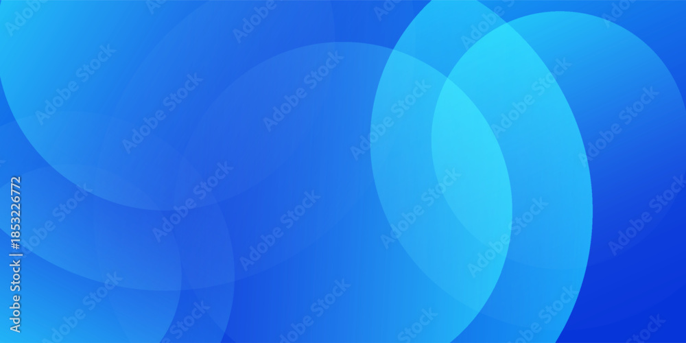 Obraz premium Modern background template with light blue and blue gradient, circle effect, suitable for background, wallpaper, home screen, theme. vector eps 10