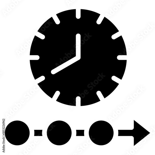 Timeline Icon Element For Design