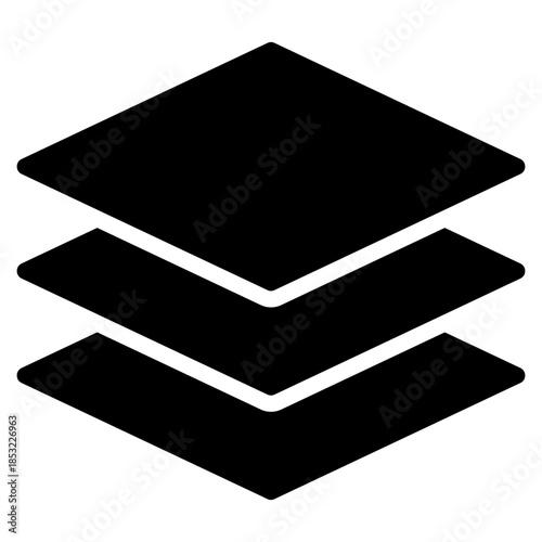 Layers Icon Element For Design