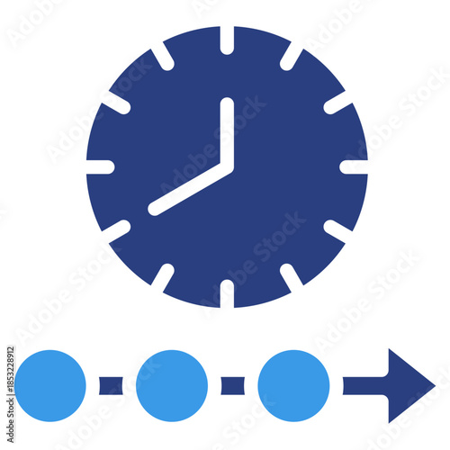Timeline Icon Element For Design