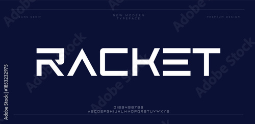 Display font, ideal for sports branding, posters, and dynamic graphics