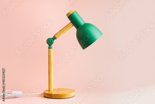 Light lamp growing in the room