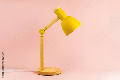 Light lamp growing in the room