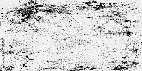 A vintage abstract grunge background features a textured grey concrete wall pattern with a rough dirty stone surface and old paint effects on a dark cement backdrop