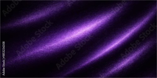 A smooth purple silk fabric background with glowing pink waves and blue energy motion in a soft flowing abstract design