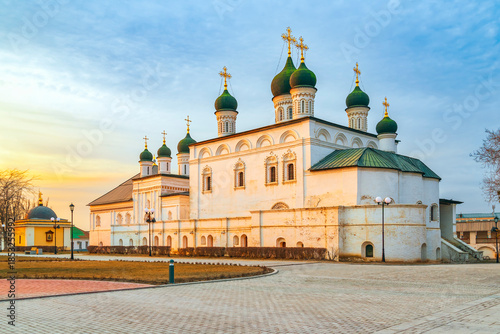 Konstfotografi The Holy Trinity Cathedral in the Astrakhan Kremlin