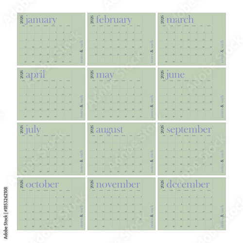 CALENDAR 2026