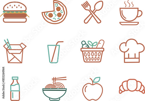 food and drink icons