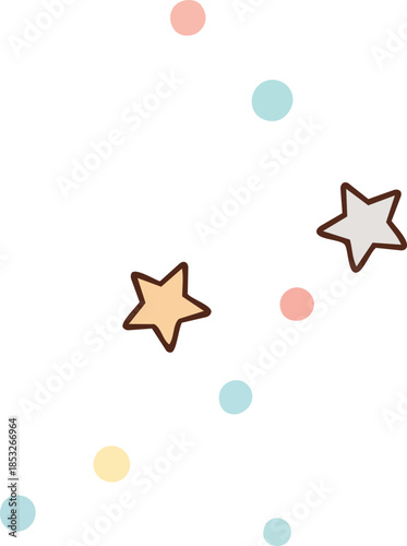 Star Sparkle Fireworks Illustration