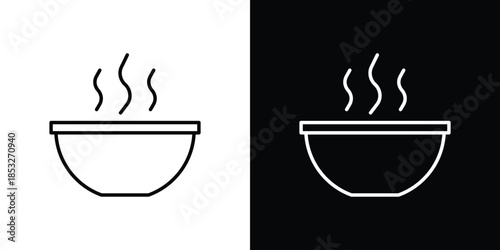 Soup icons for UI elements. High-quality vector illustration.