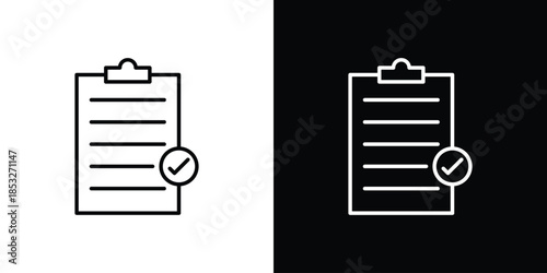Summary icons for UI elements. High-quality vector illustration.