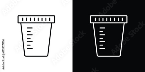 Urine icons for UI elements. High-quality vector illustration.