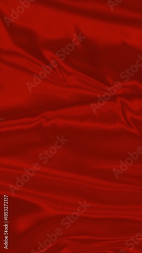 Abstract Satin Fabric Waves