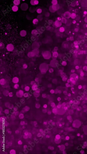 Glitter Particles Explosion and Falling