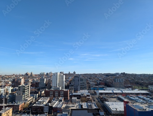 Aerial view of Brooklyn from Gowanus, Brooklyn, New York - December 2025