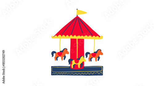 circus tent vector illustration