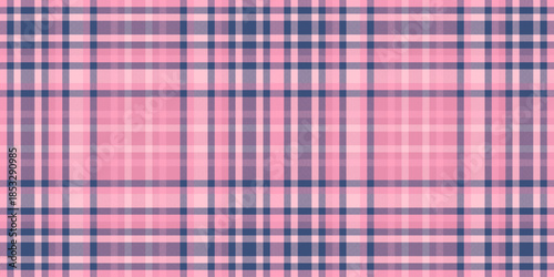 Italian texture tartan plaid, model fabric pattern background. Romance check seamless vector textile in blue and light colors.