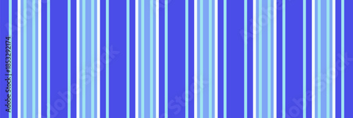 Wsa textile stripe seamless, geometrical fabric background vector. Fost pattern lines vertical texture in blue and cyan colors.