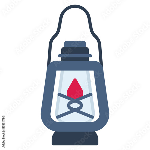 Petromax vector icon. Adventure icon flat style. perfect use for logo, presentation, website, and more. modern icon design color style 