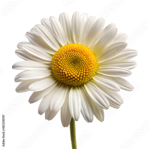 Daisy Flower Isolated on Transparent Background