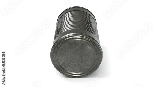 tin can isolated on white