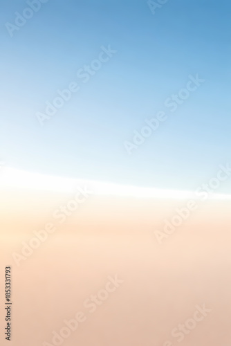 Minimal Pastel Horizon Background with Soft Sky Gradient
